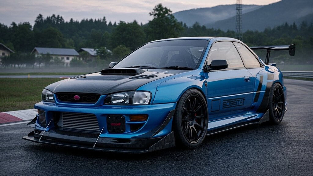 インプレッサ22Bレーシングカー