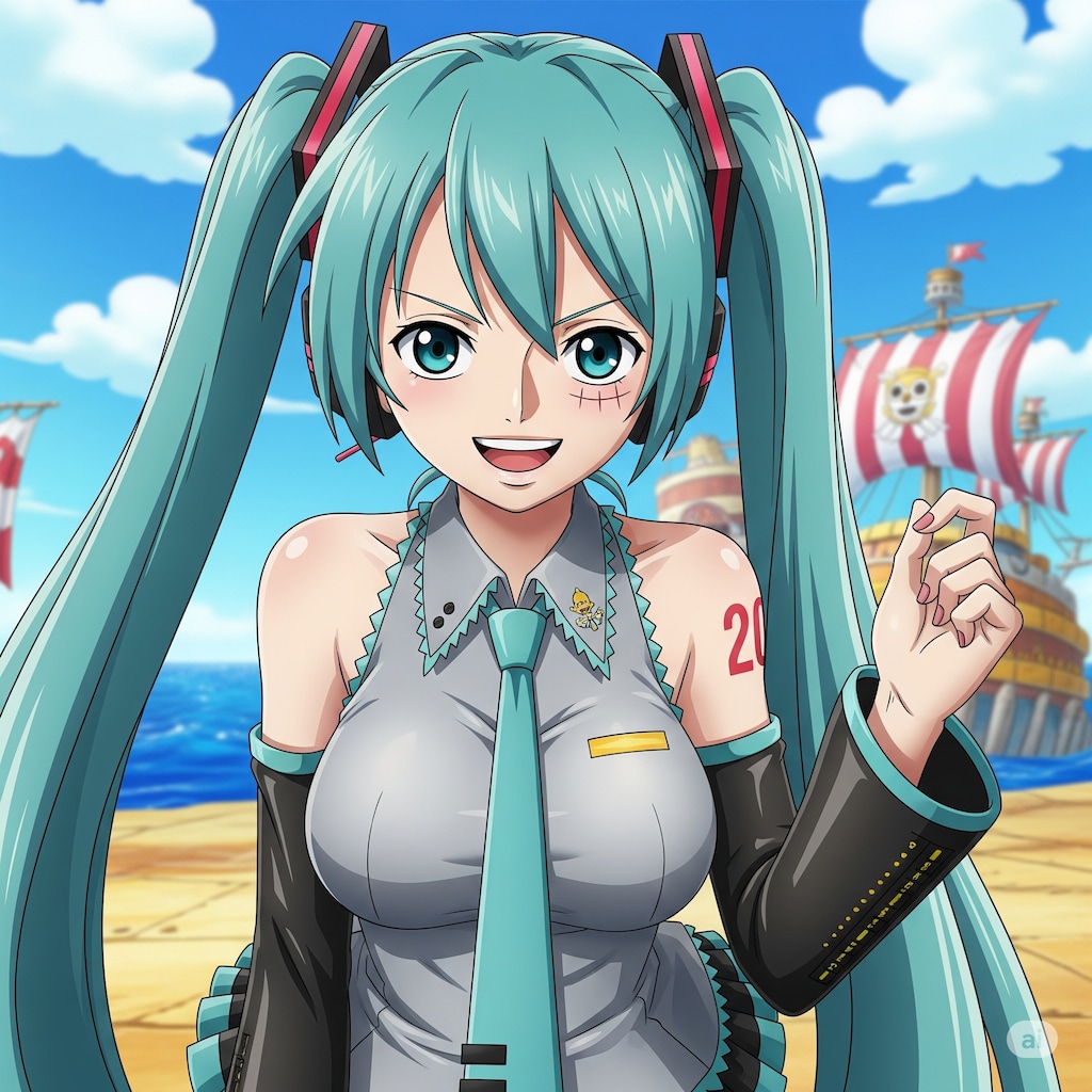 ミクさんにワンピースを着て欲しかったんだけど