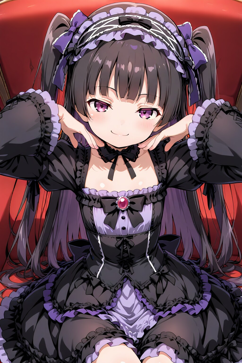 ゴスロリ美少女