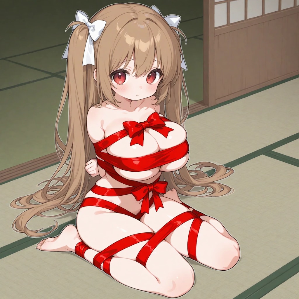 リボン縛り