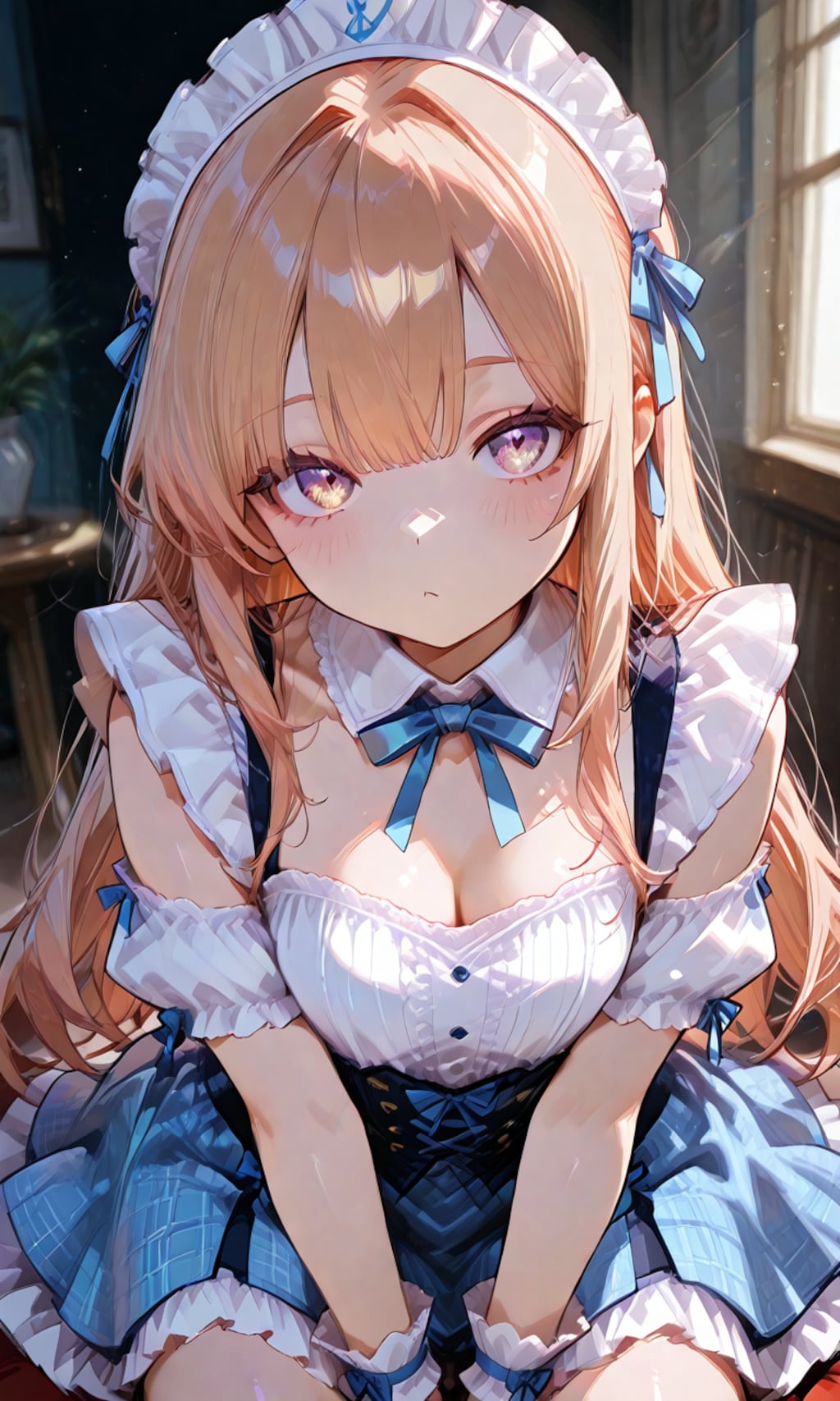 メイド服の少女