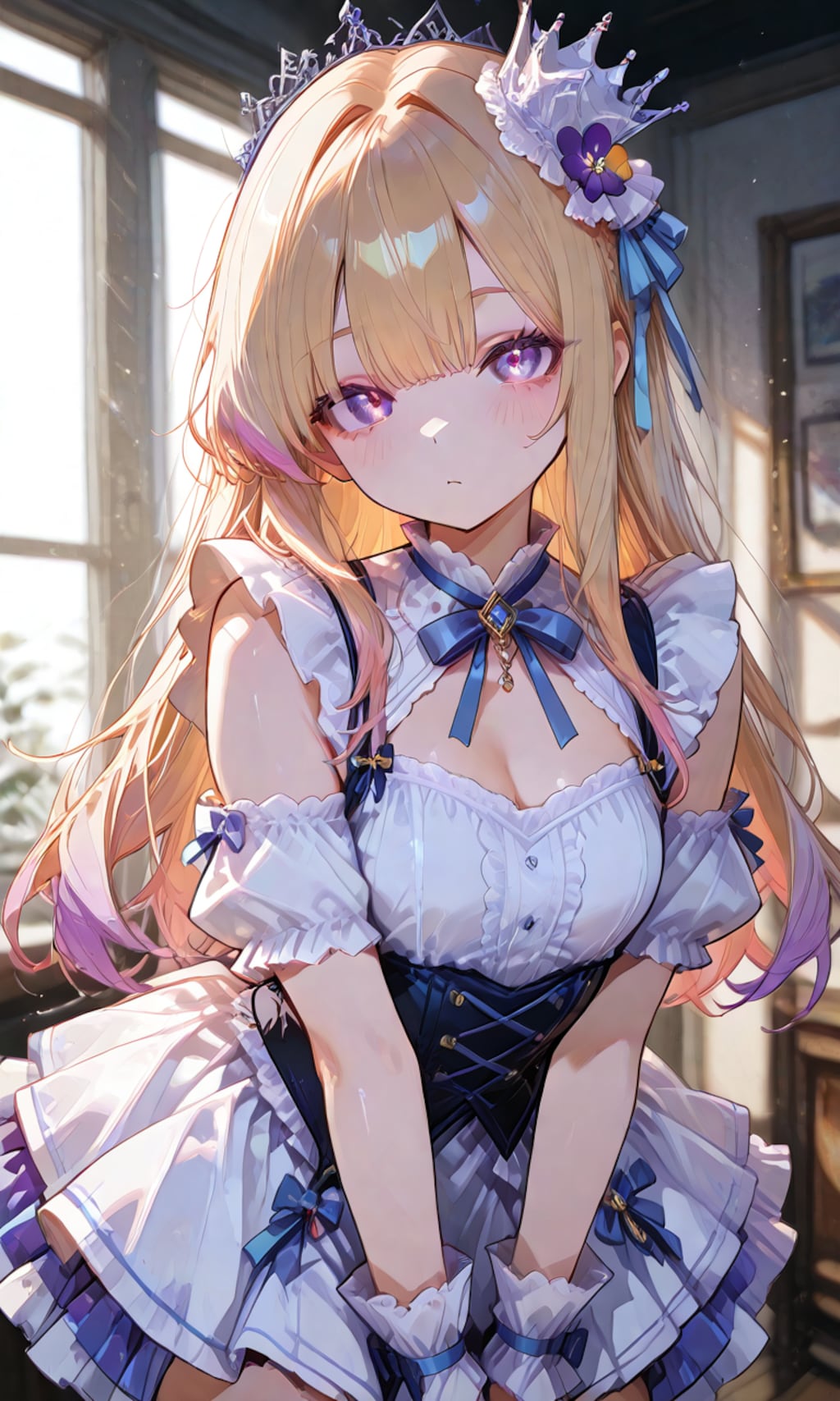 メイド服の少女