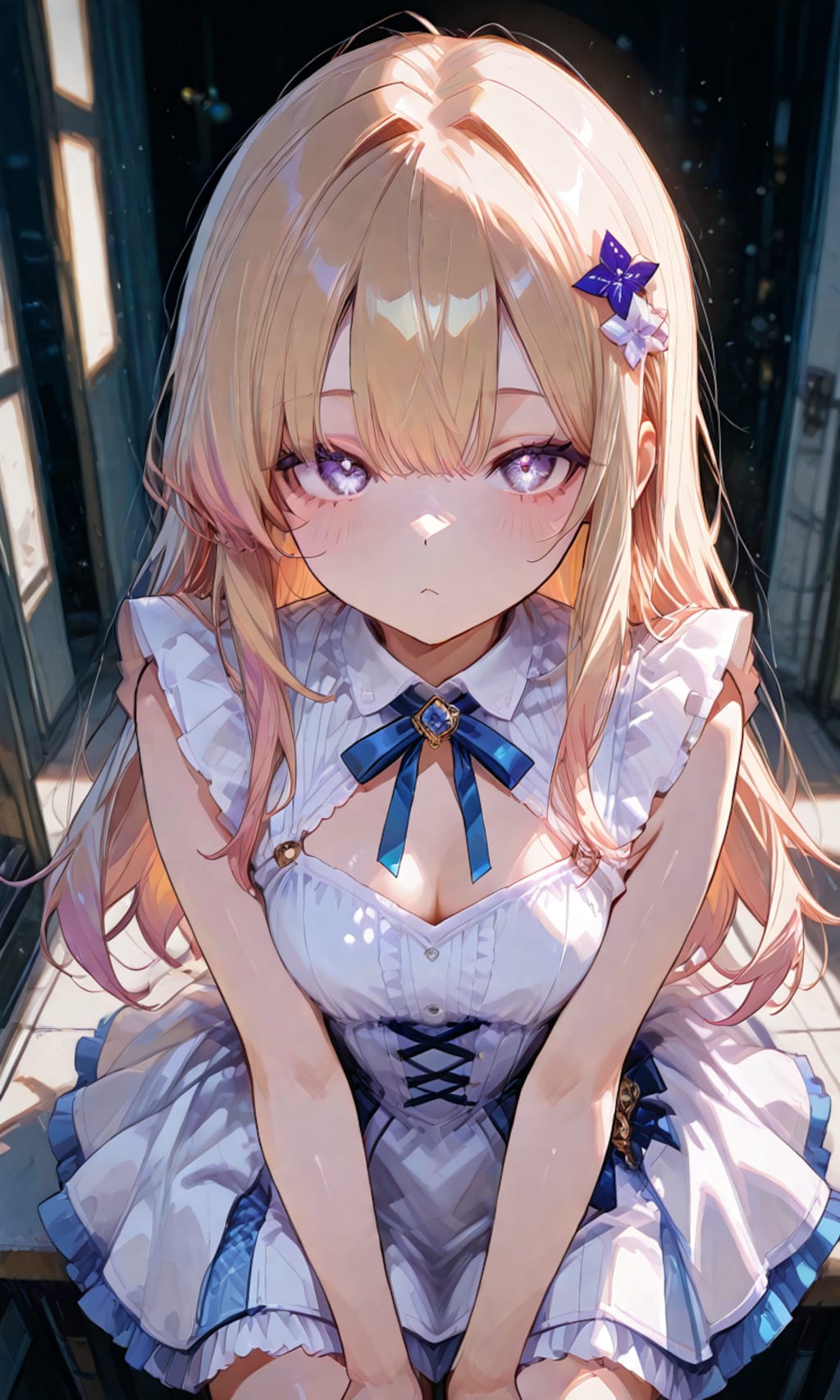 メイド服の少女