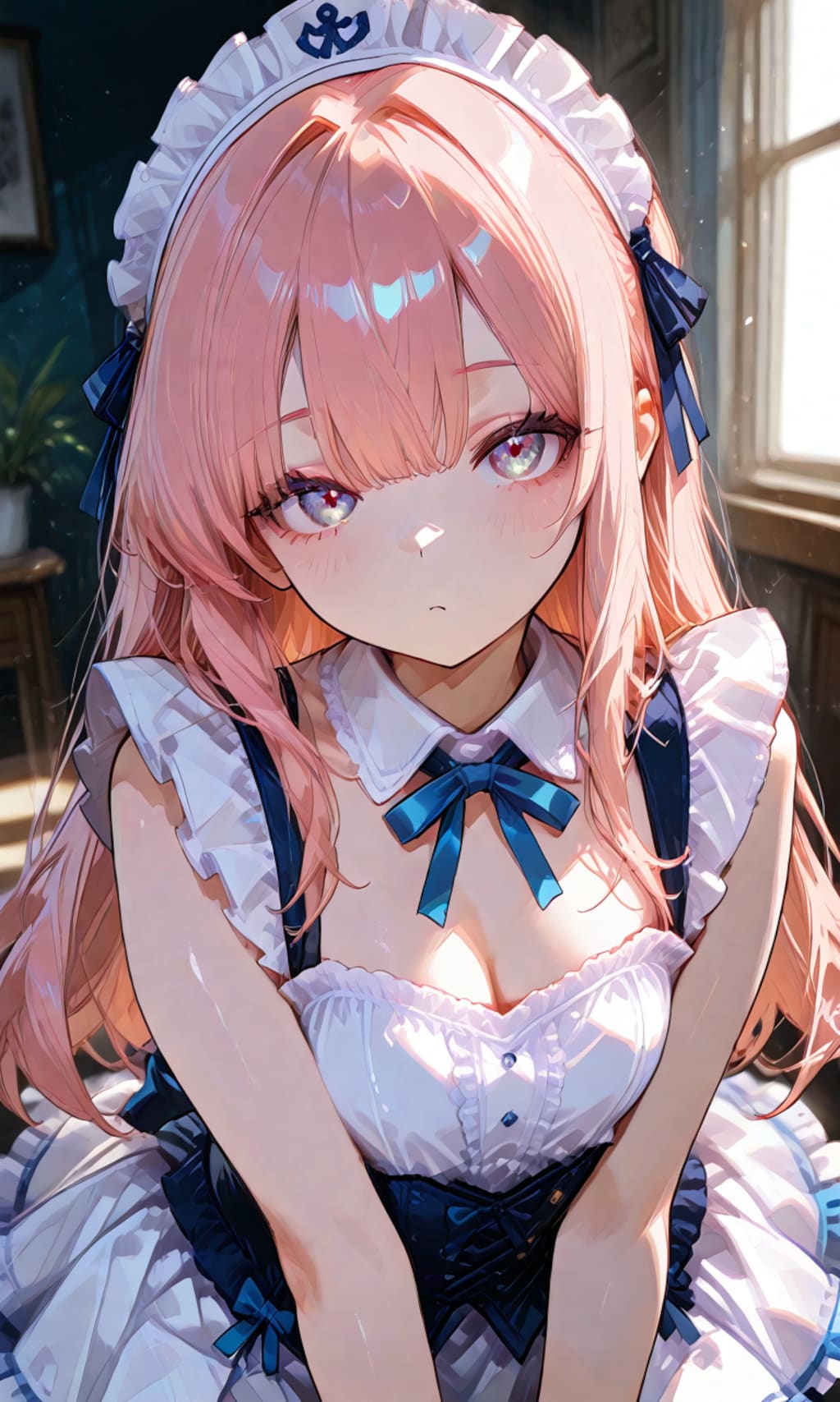 メイド服の少女