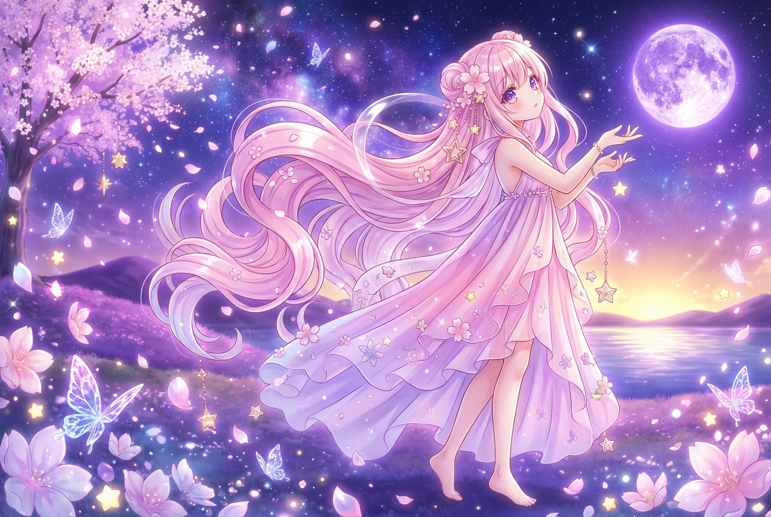 星花の夢詩 | の人気AIイラスト・グラビア