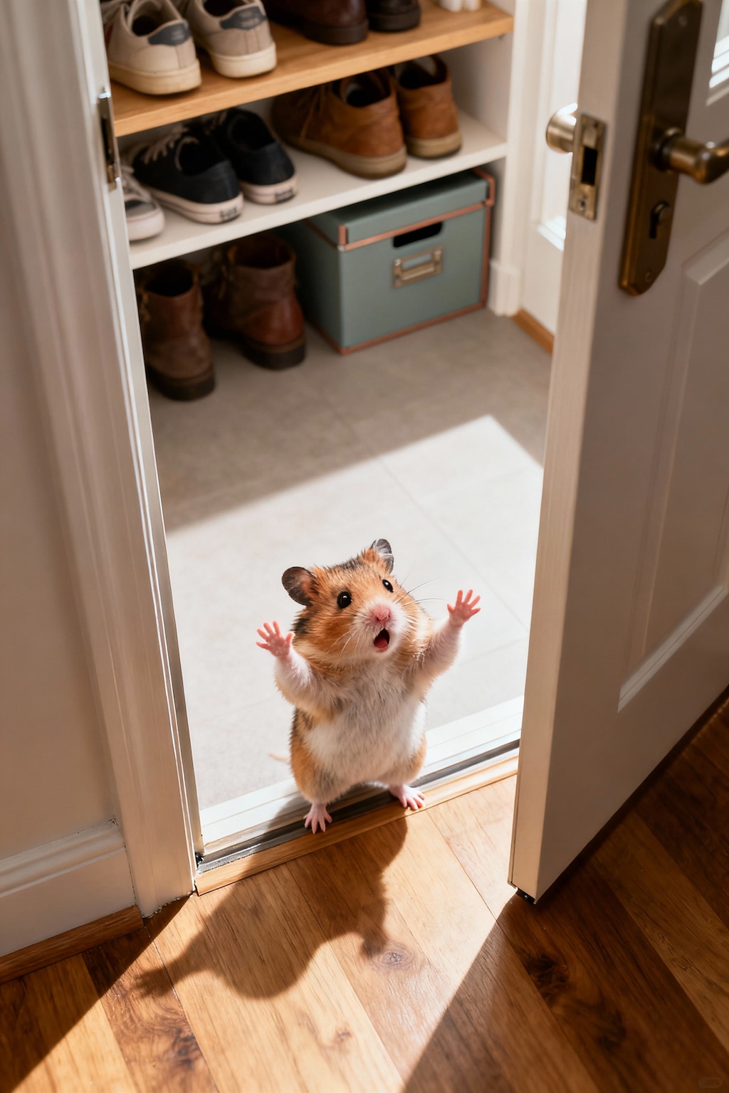 昨日助けて頂いたハムスターです