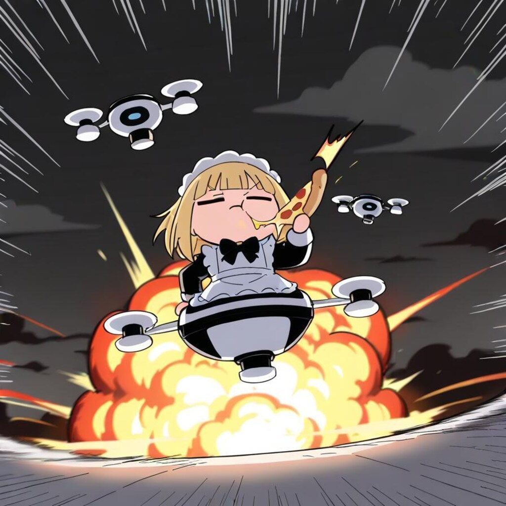 メ イ ド ロ ー ン🍕💥💥💥