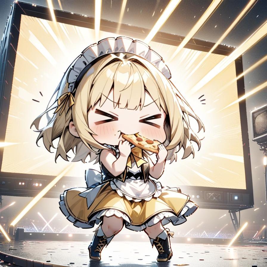 ✨参戦！もぐもぐアイドル✨〜黄色＆おピッツァ担当〜