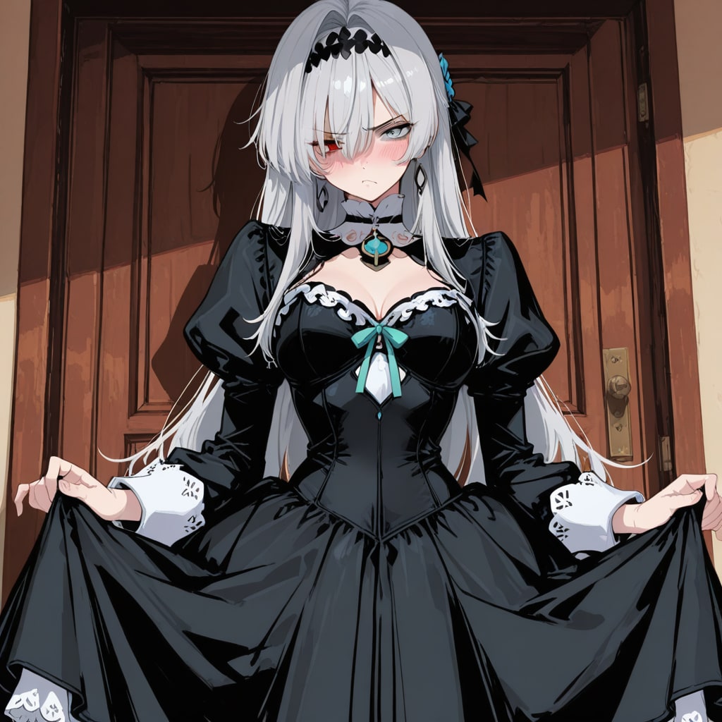 「そんなに見るな。」