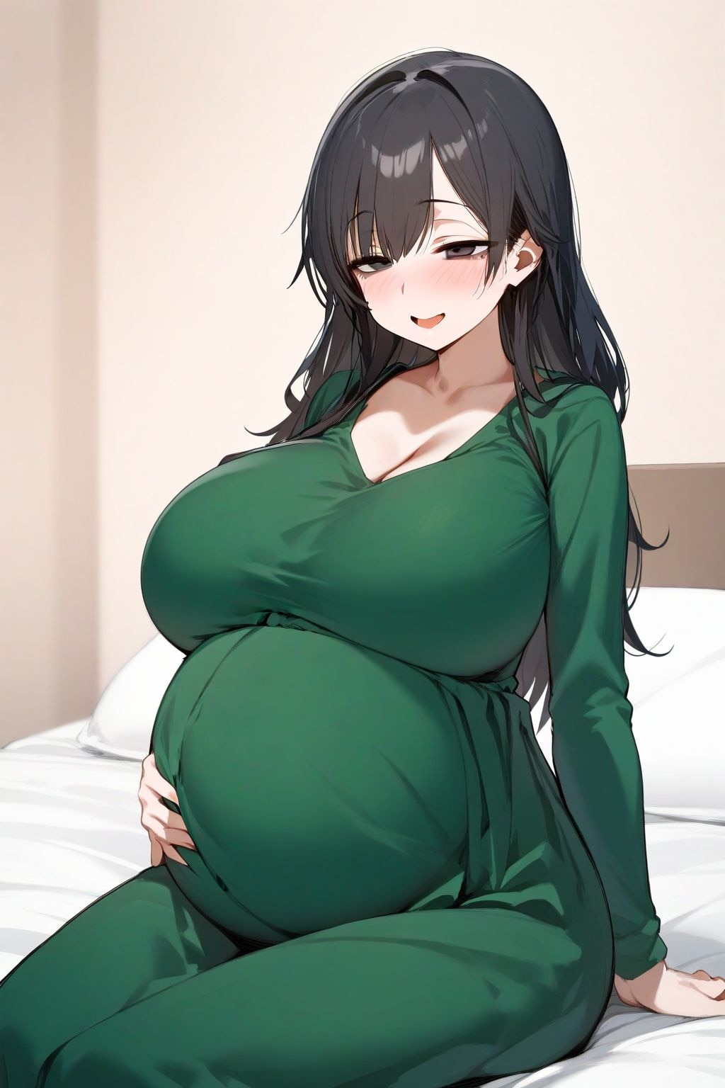 もうすぐパパだね…♥