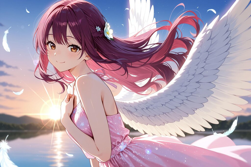 天使さん頑張ります