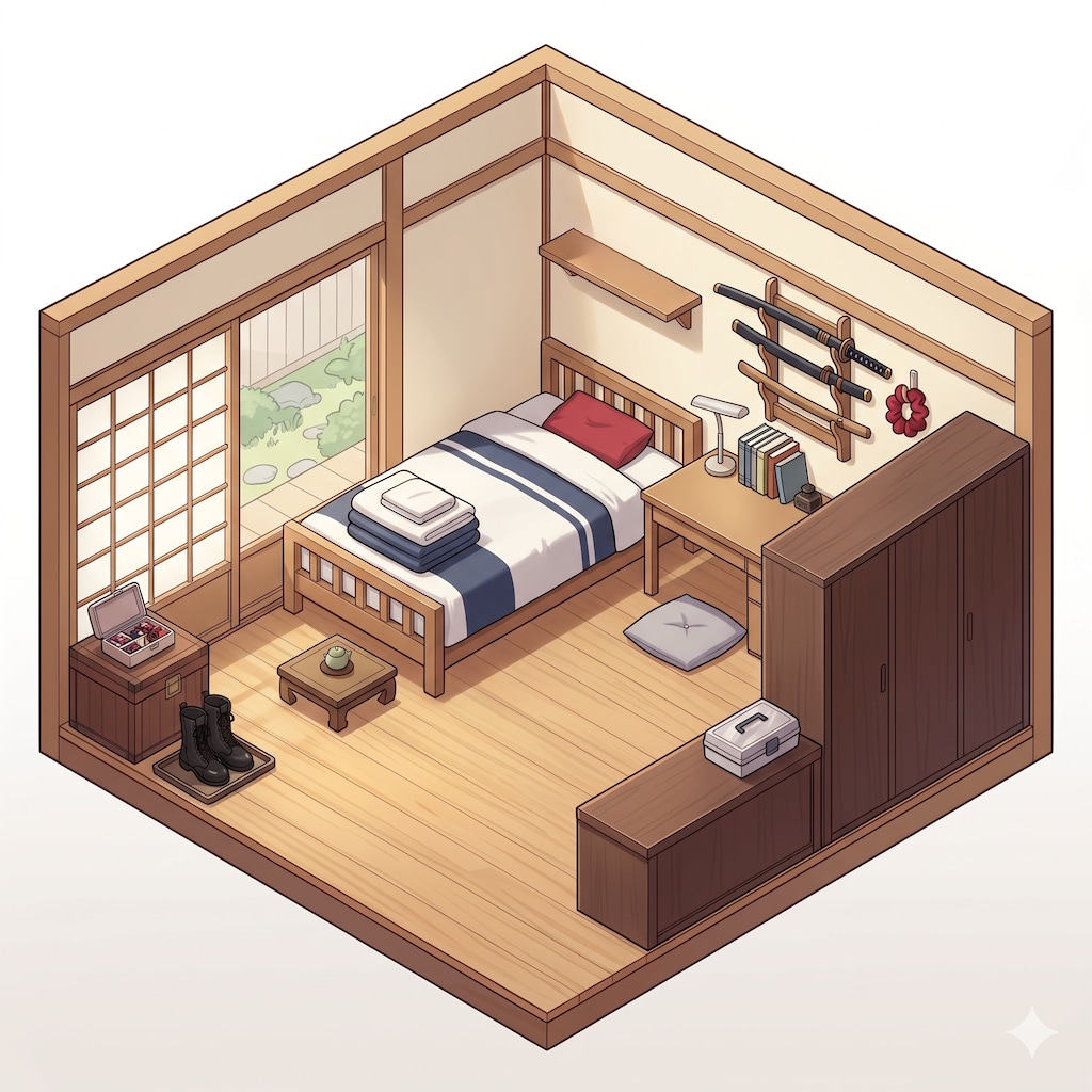 女鬼高生さんの部屋