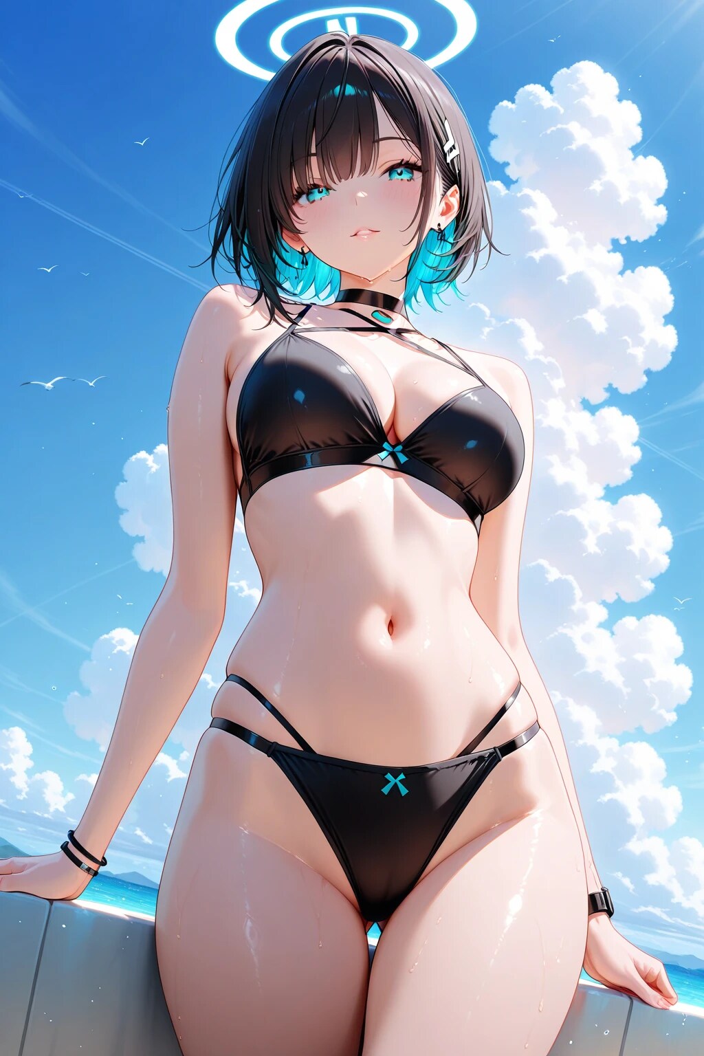 黒水着