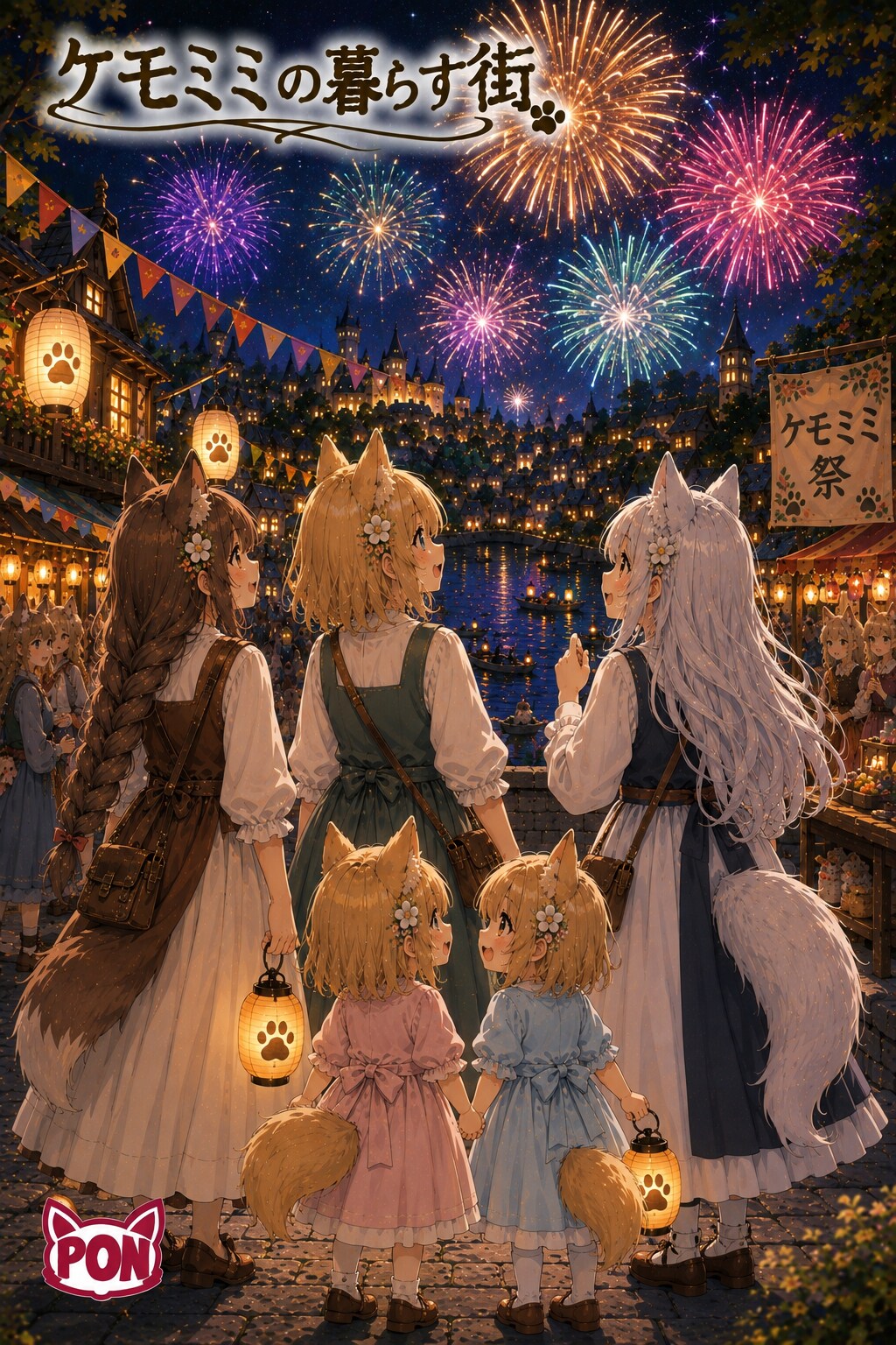 ケモミミの暮らす街