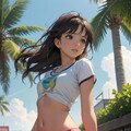 “Flirt in the Tropics” ― 夏の陽射しとスカートと ― 6枚目