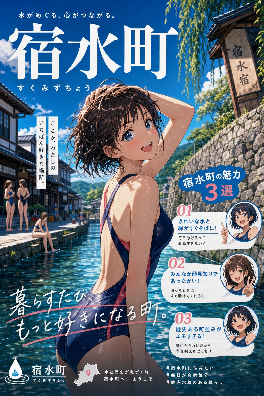 宿水町（すくみずちょう）最高！