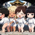 博多祇園山笠の黒ギャル【２コマ】 2枚目
