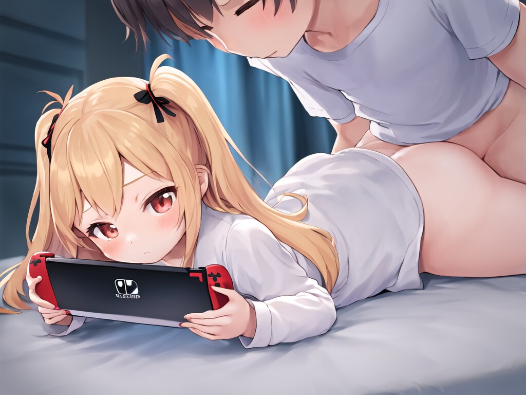 ゲームしながらセックス