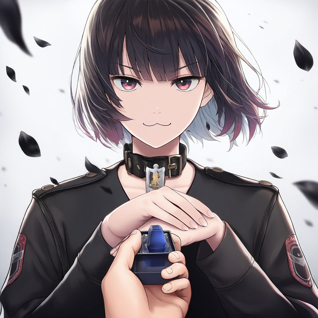 宝石見て思わずドヤ顔・・・