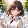 眼鏡女子 楓のお菓子の国 マシュマロの泉 6枚目