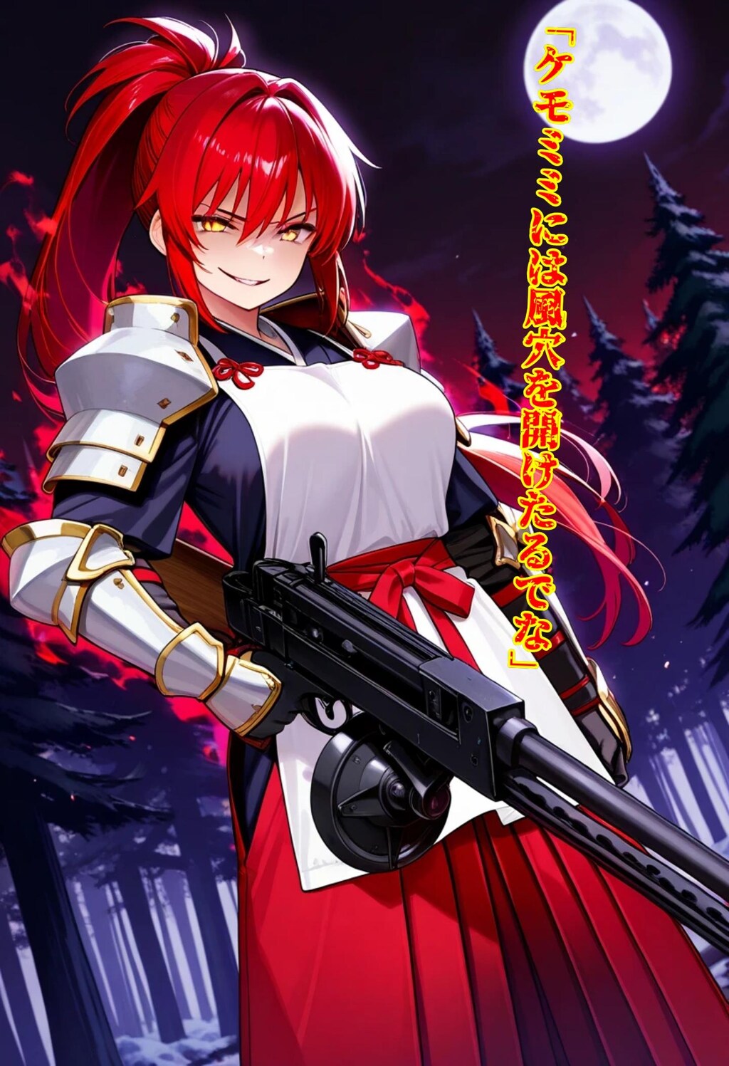 キツツキルナコ『四連装式四式装火』【ニャンノ世界】