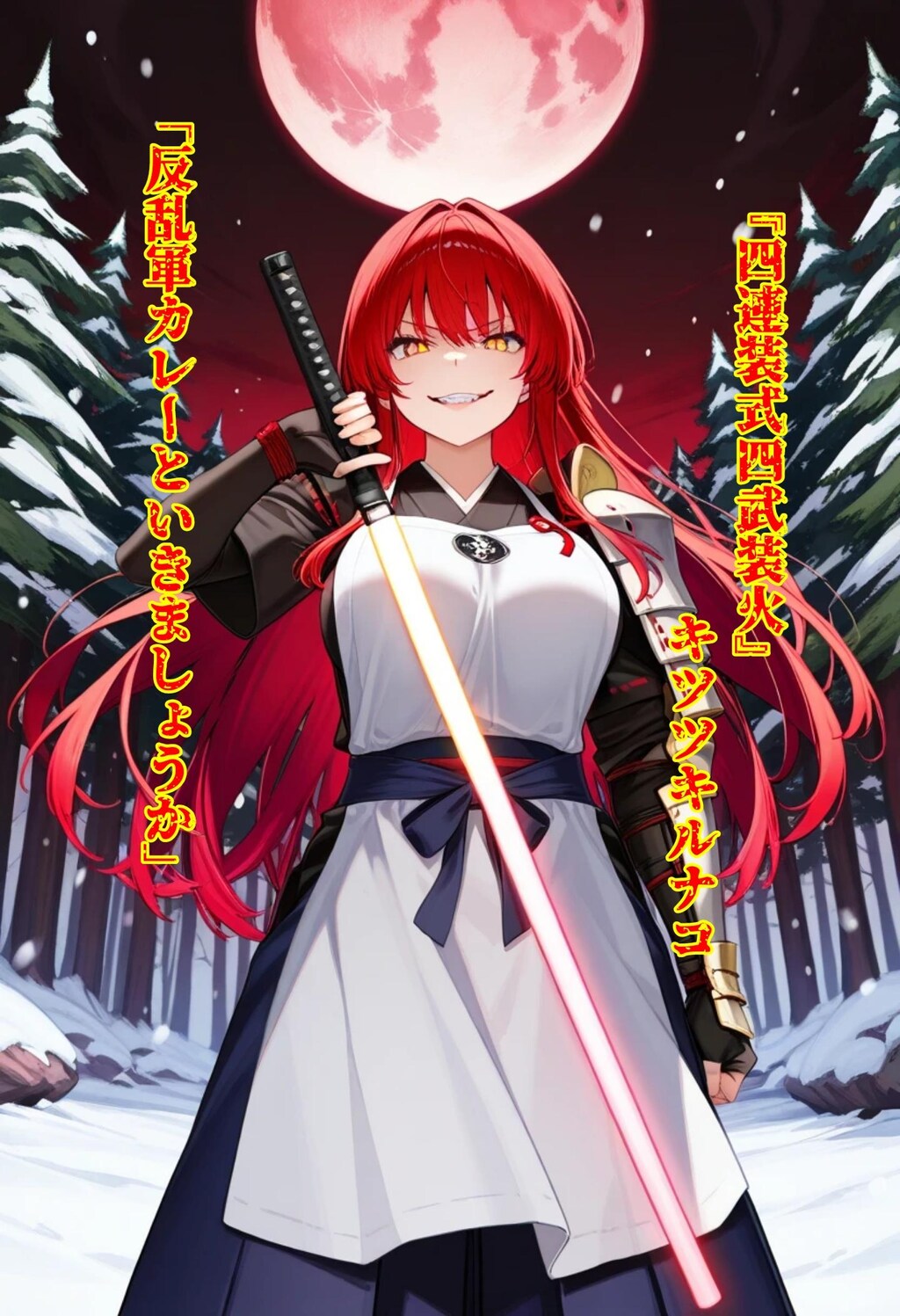 キツツキルナコ『四連装式四式装火』【ニャンノ世界】