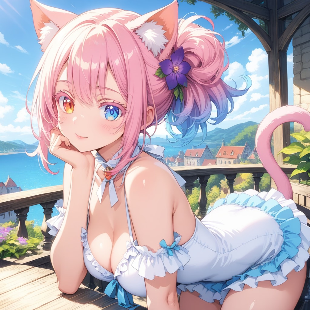 オッドアイ猫耳さん２