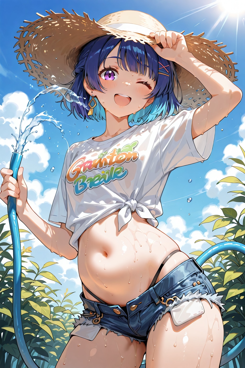 夏を待てないローライズ