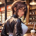 喫茶店で会った褐色お姉さん 4枚目