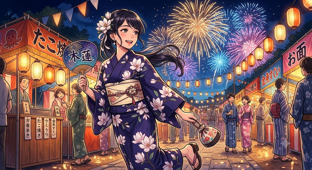 No.474 木蓮さんの夏祭り