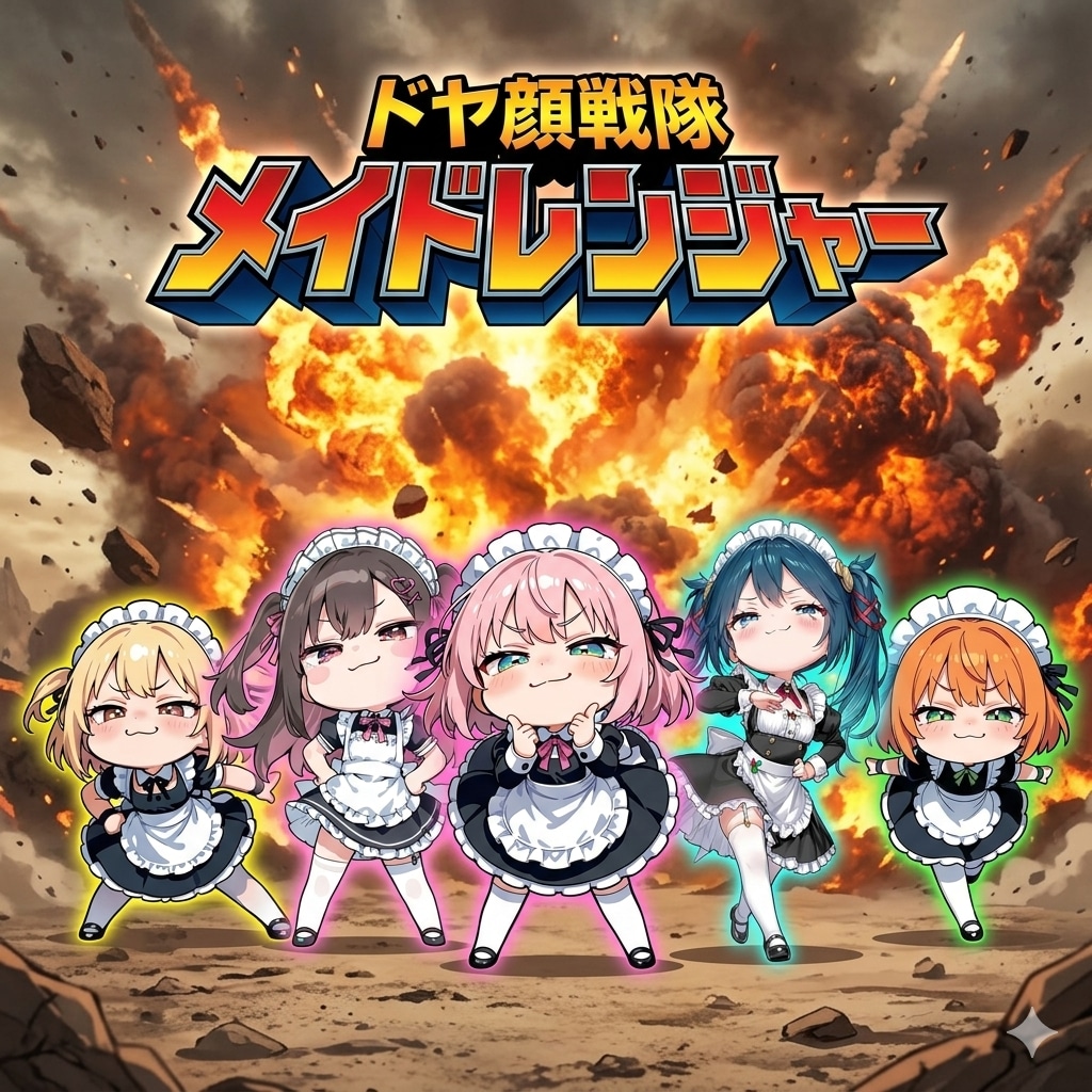 ドヤ顔戦隊メイドレンジャー