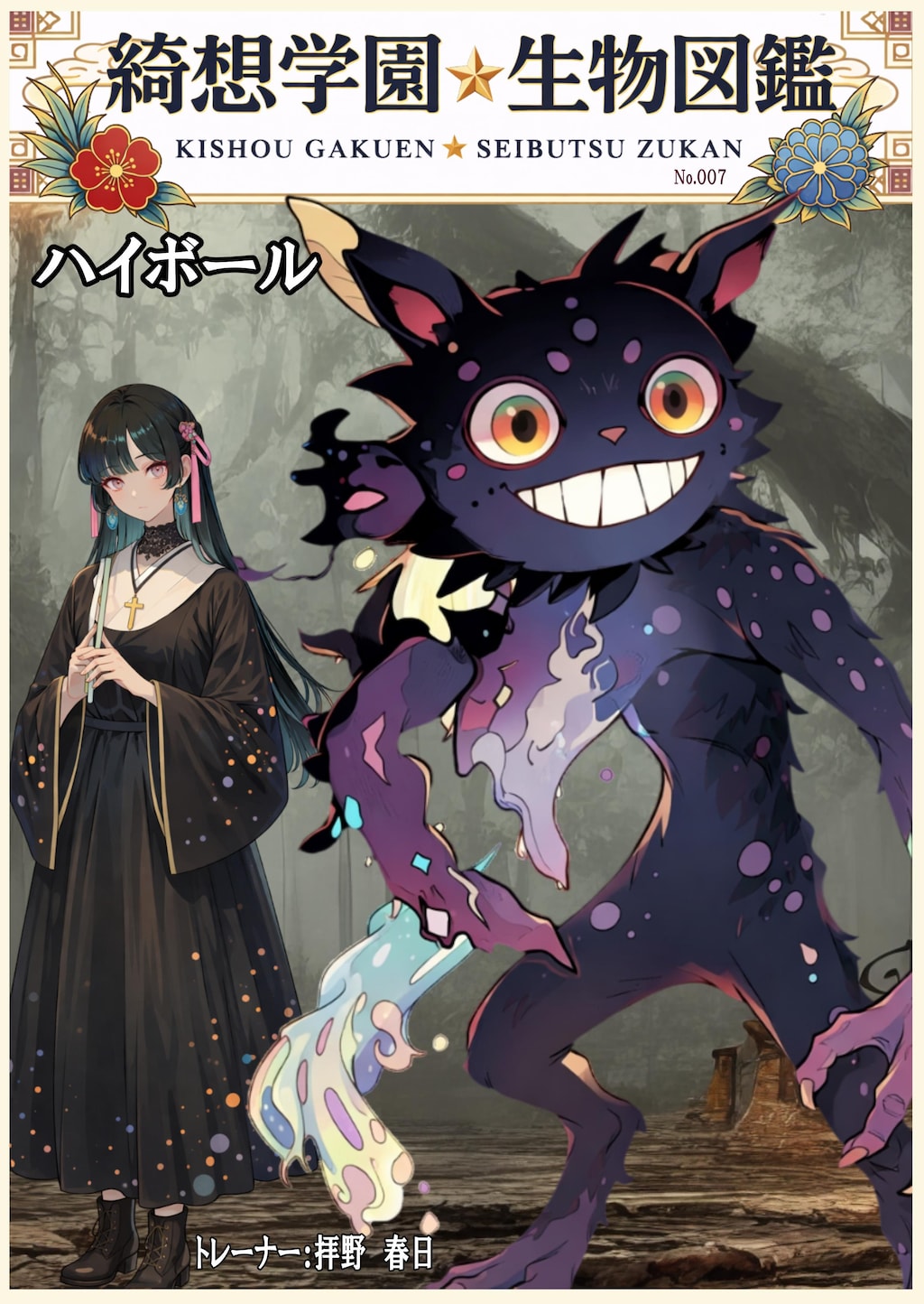 ポケモン風モンスター（綺想学園生物図鑑）その❶