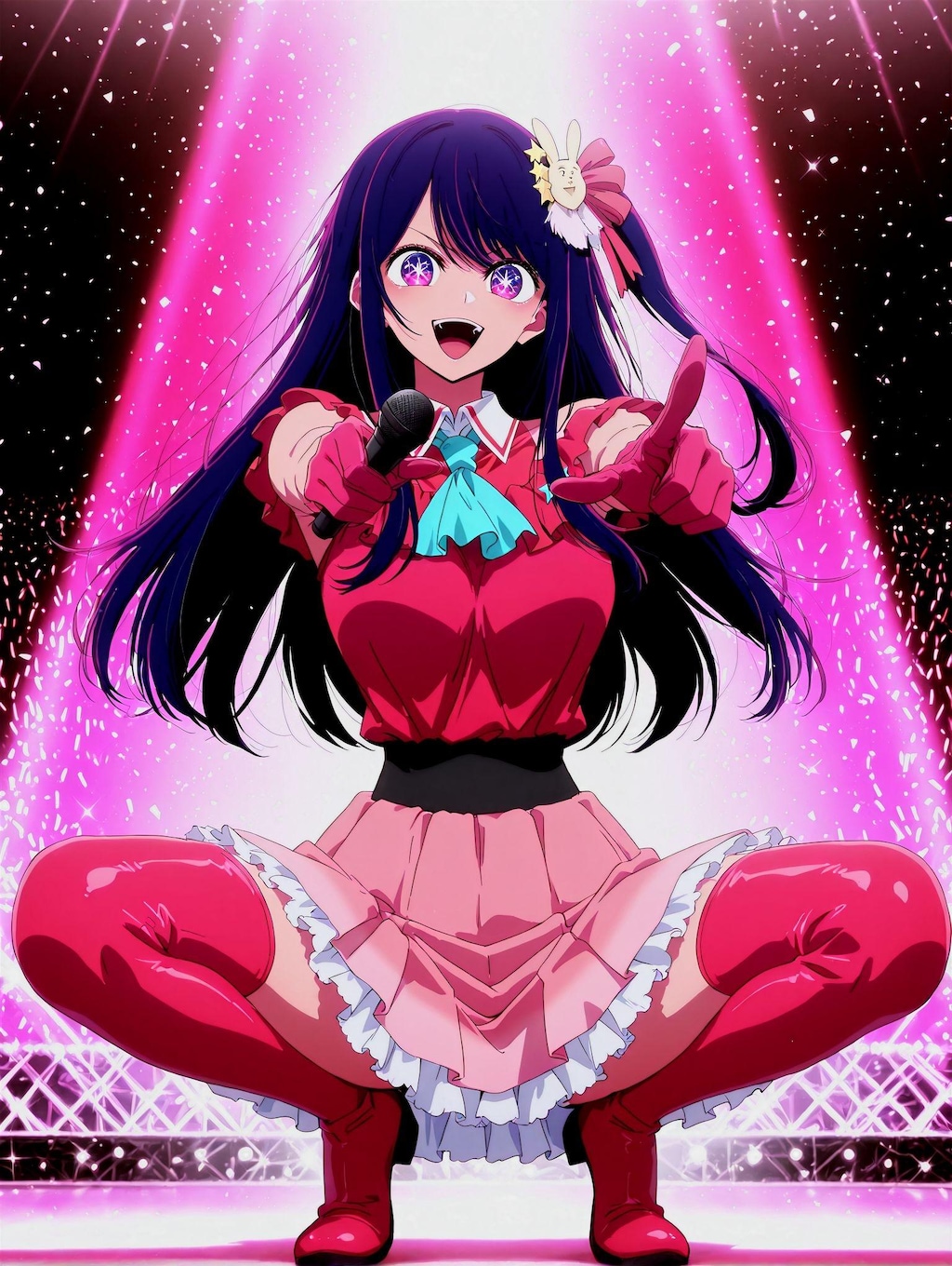 星野アイ×指差し