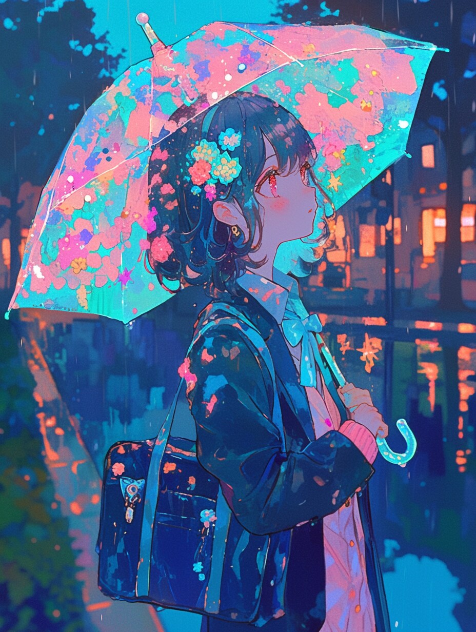夕暮れに染まる君