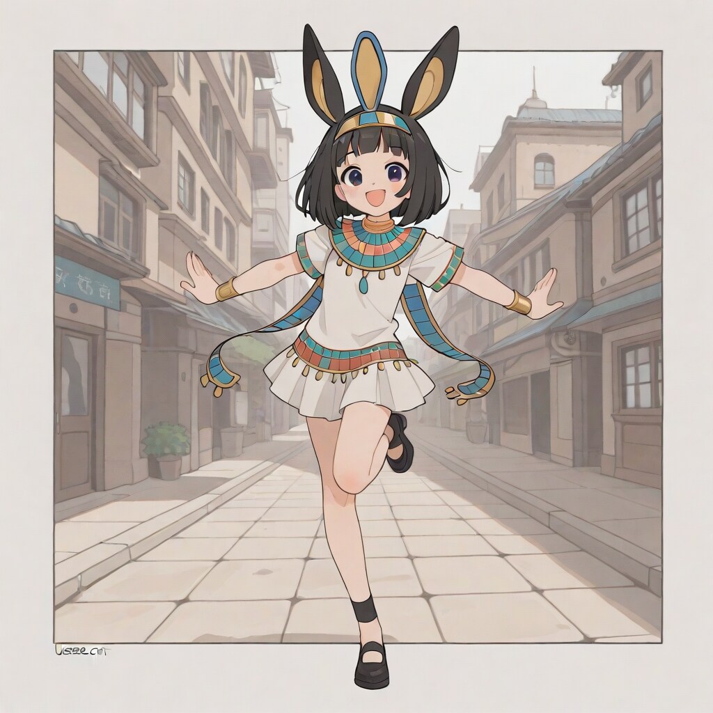 cute usekh collar girl