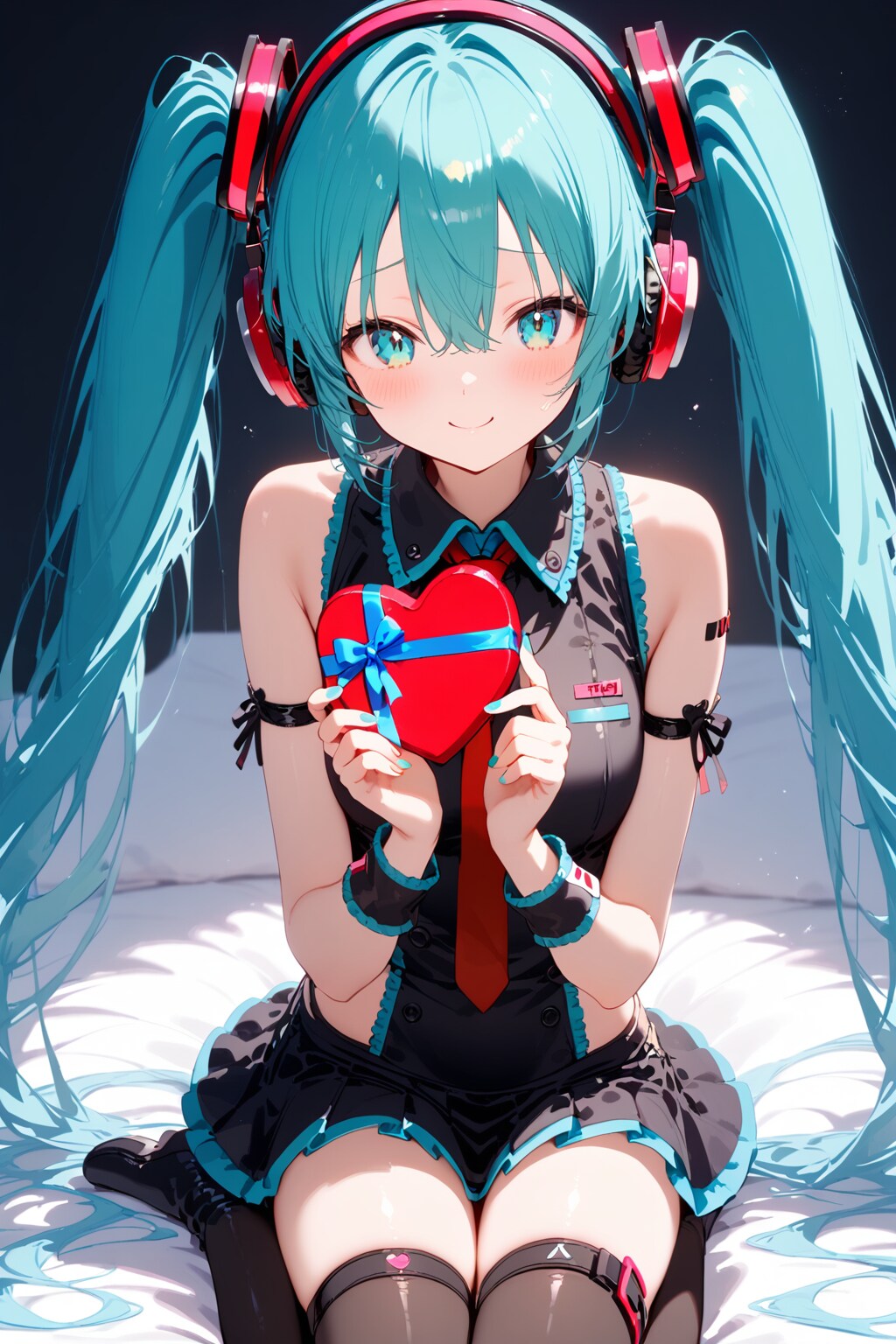 バレンタインミクちゃん