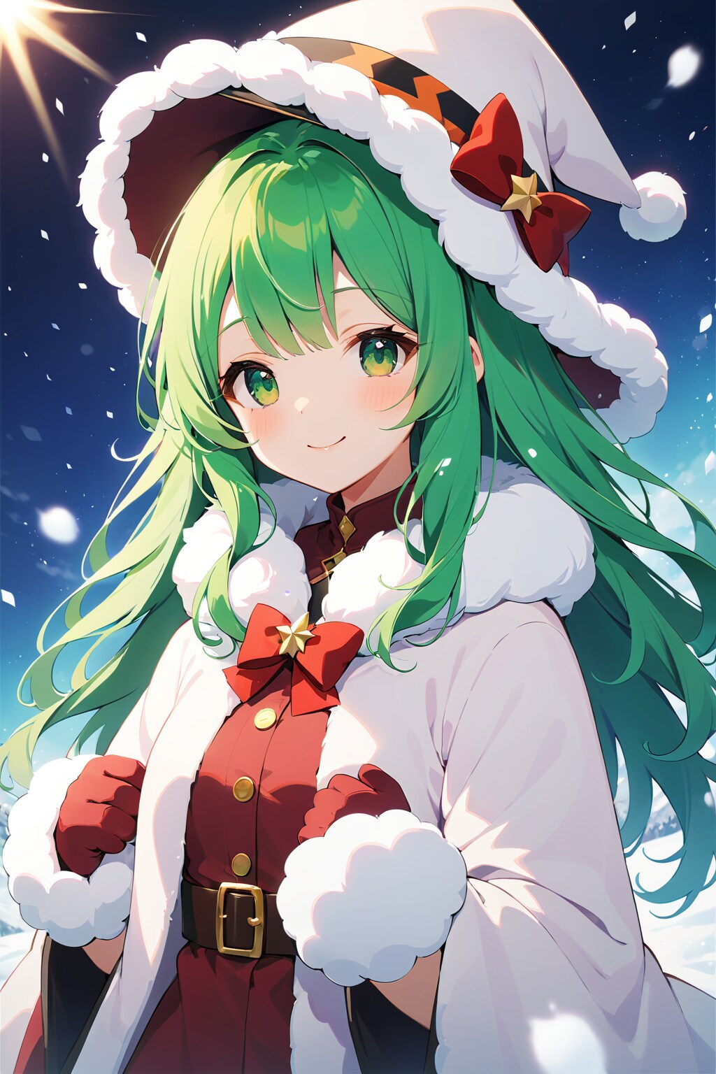 雪の日ミクさん