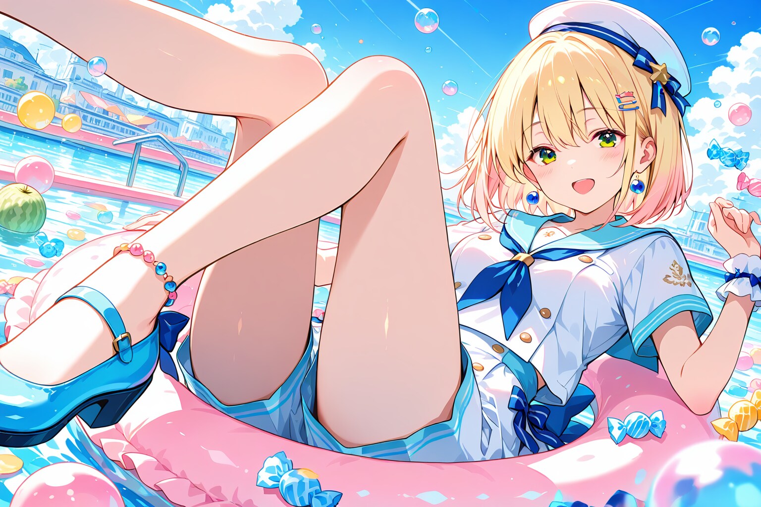 パンツを見たいとミラが言っている