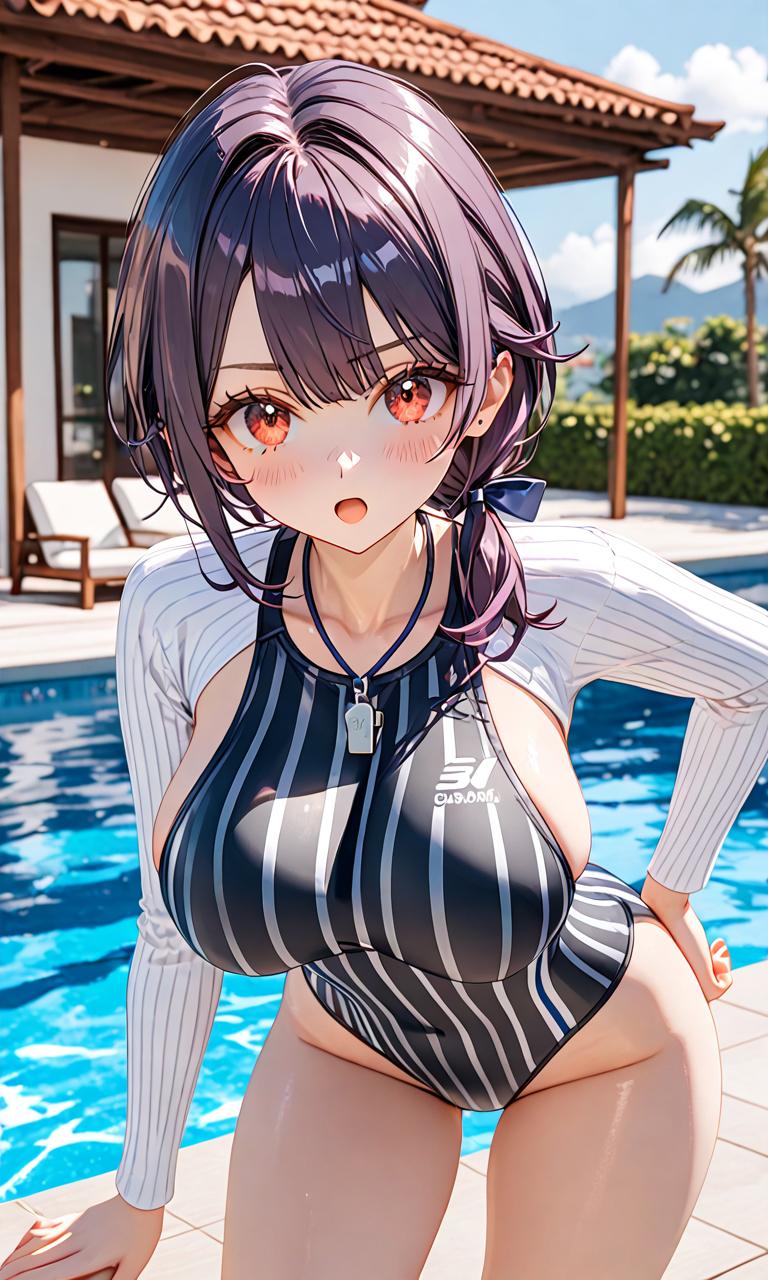 スタイリッシュな水着美女