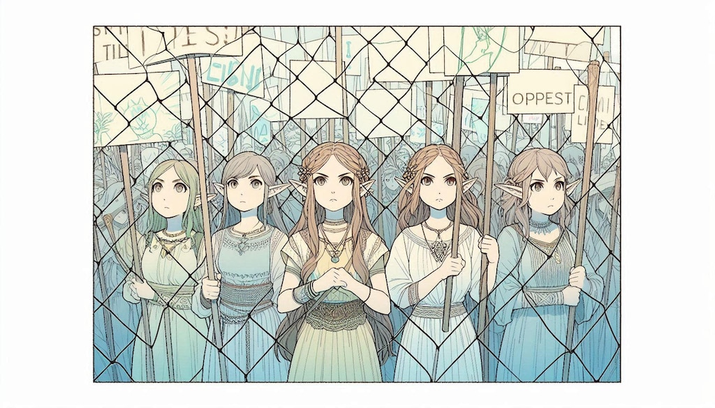 環境活動エルフ (やさぐれエルフ⑤)