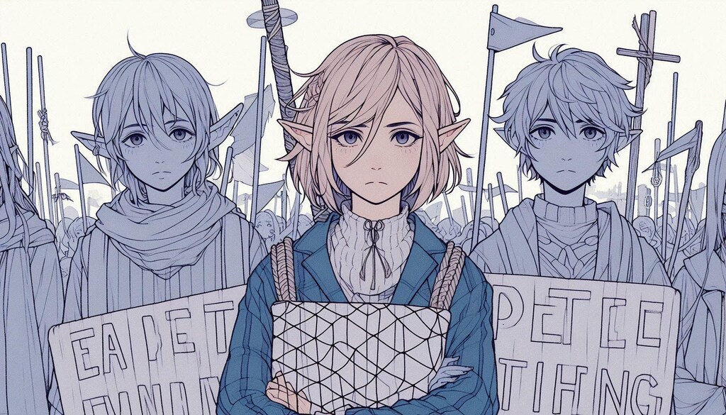 環境活動エルフ (やさぐれエルフ⑤)