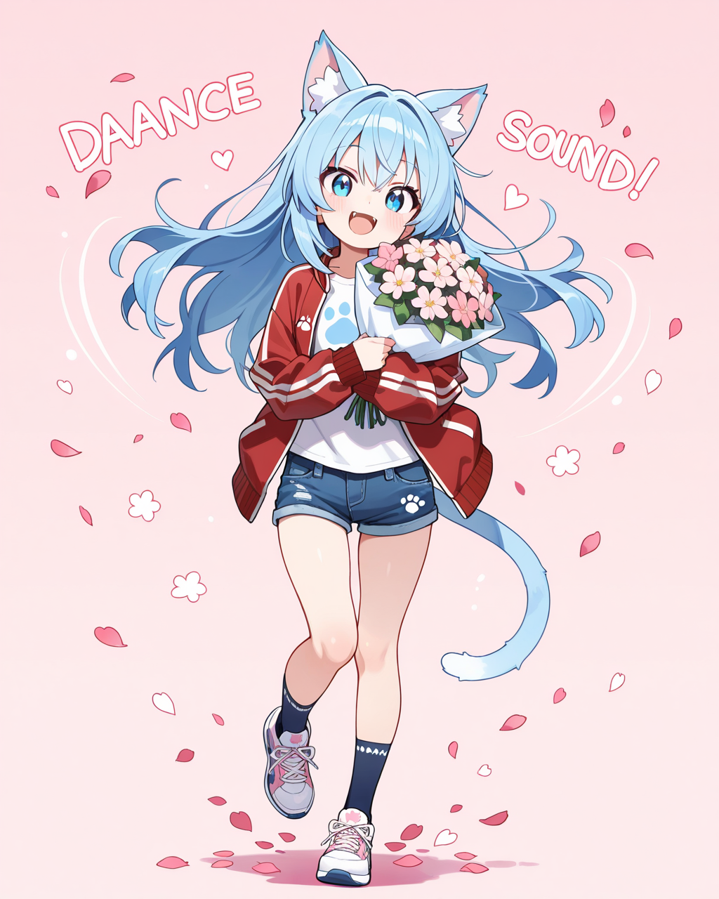 青ねこちゃんの「おはにゃ～♡」