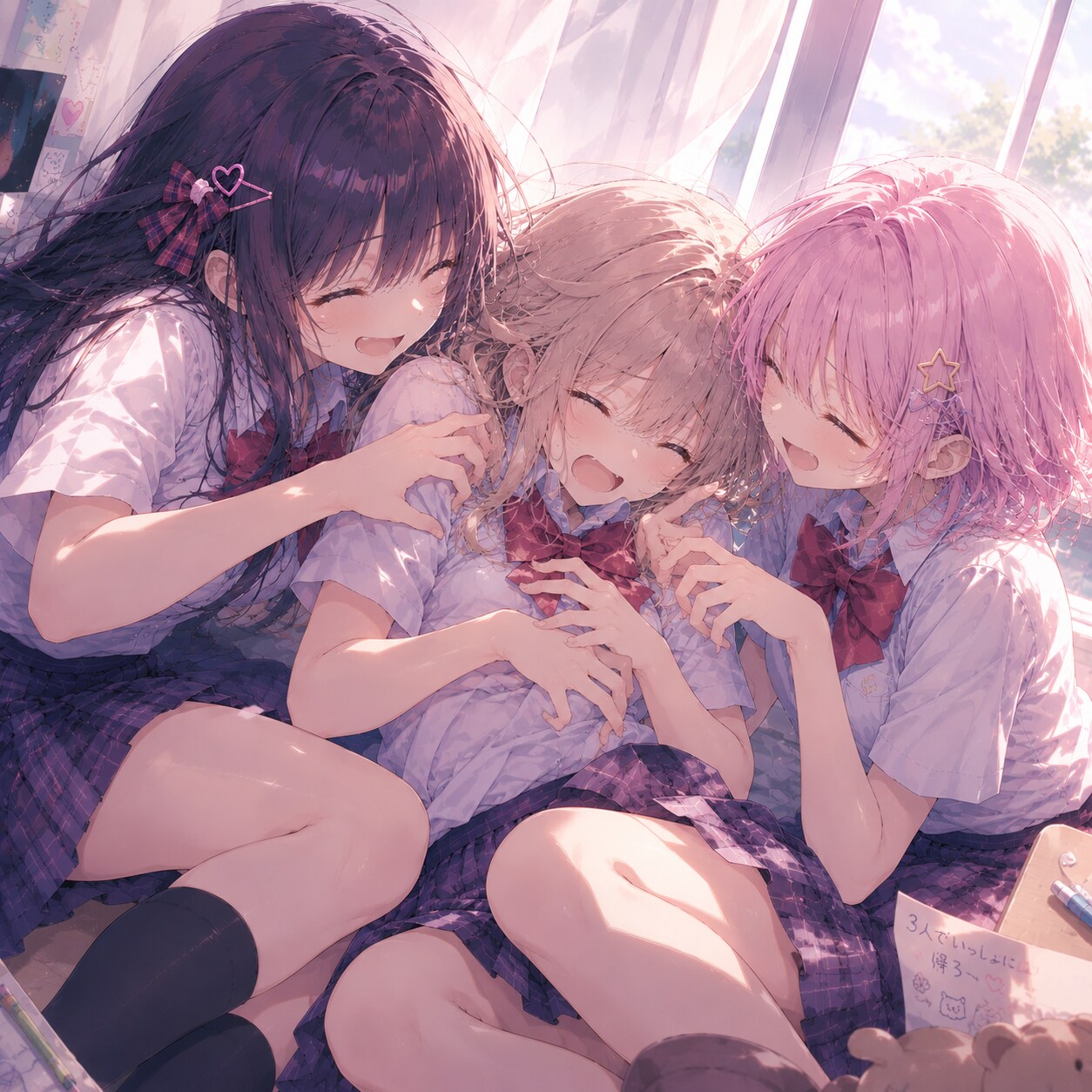 くすぐり少女