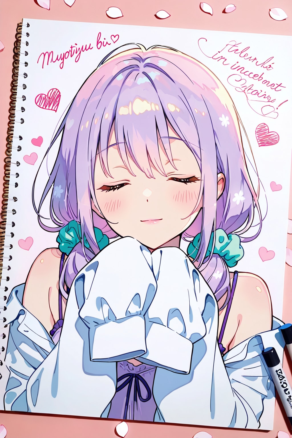 新モデルのLILACをちちぷい生成者福神と葵ちゃんとの思い出が詰まったYシャツを絵梨奈ちゃんで生成しました❤️