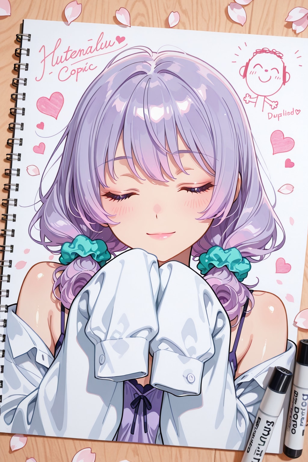 新モデルのLILACをちちぷい生成者福神と葵ちゃんとの思い出が詰まったYシャツを絵梨奈ちゃんで生成しました❤️