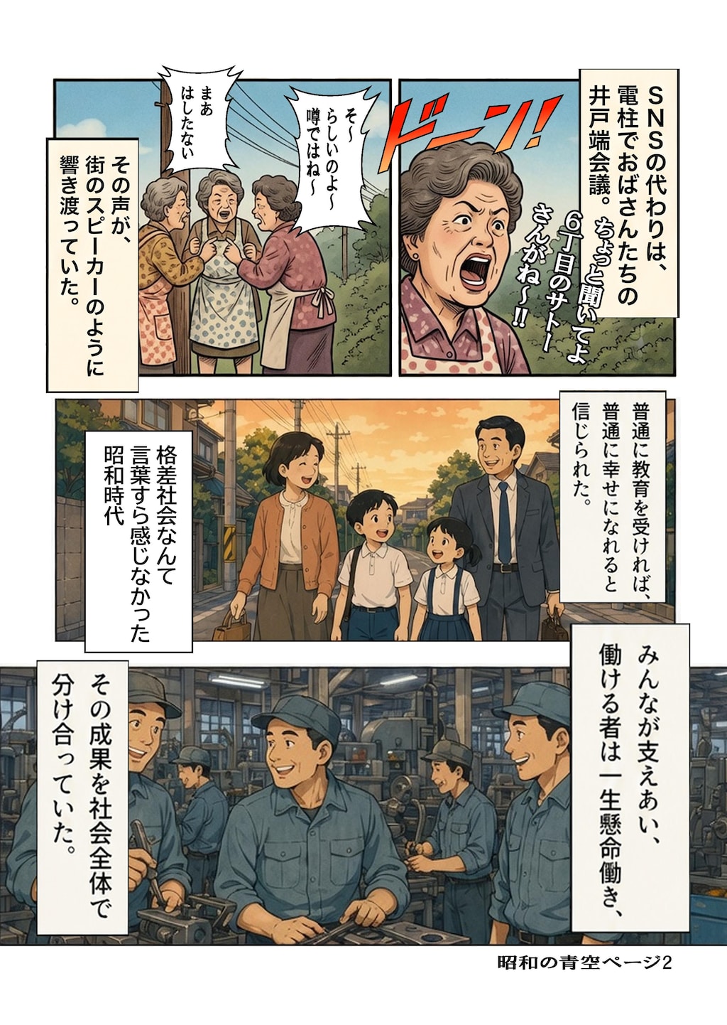 昭和のあおぞら