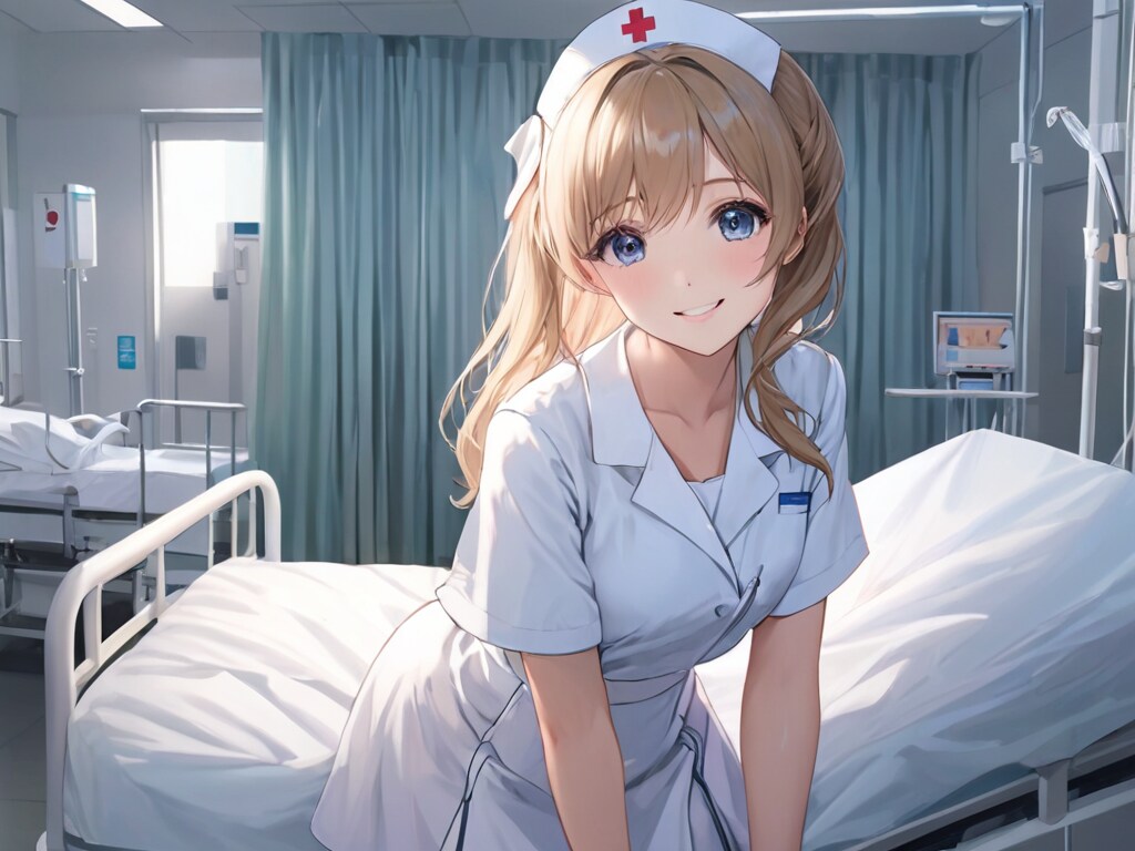 美人なナースさん