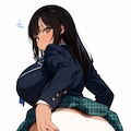 ハーフちゃん、三度パンチラ 2枚目