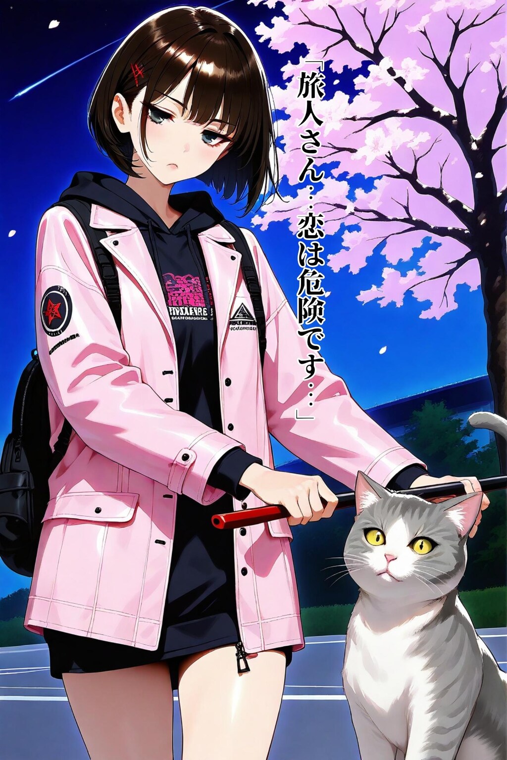 小説『終末桜の木の下で』【ニャンノ世界】