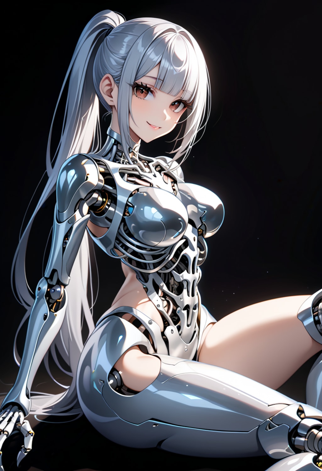 skeletonizedメカ子